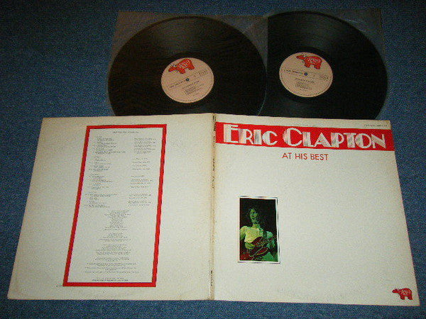 Eric Clapton - At His Best (Vinyl, LP, Compilation, Reissue, Stereo)