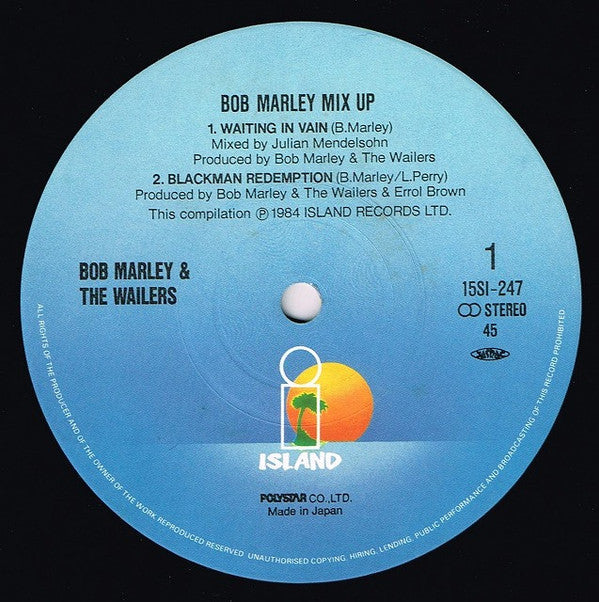 Bob Marley & The Wailers - Waiting In Vain - Special Four Track Mix Up (Vinyl, 12", 45 RPM) Good Plus (G+) / Good Plus (G+)