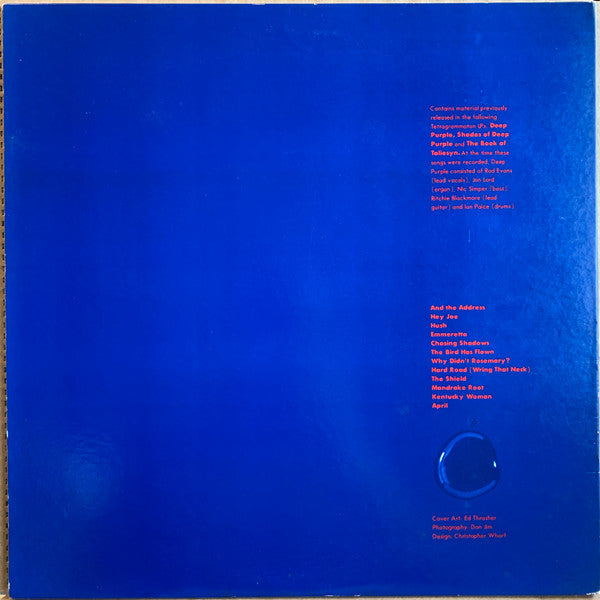 Deep Purple - Purple Passages = 紫の軌跡 (2xVinyl, LP, Compilation, Reissue, Stereo) Very Good Plus (VG+) / Very Good (VG)