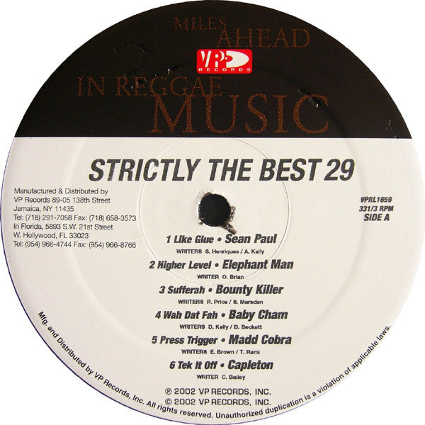 Various - Strictly The Best 29 (Vinyl, LP, Compilation) Very Good (VG) / Very Good (VG)