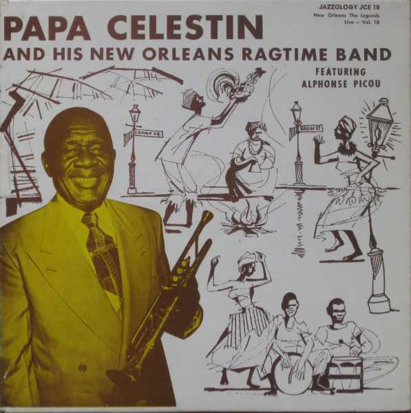 Papa Celestin And His New Orleans Ragtime Band - Papa Celestin And His New Orleans Ragtime Band (Vinyl, LP, Album) Very Good (VG) / Very Good Plus (VG+)