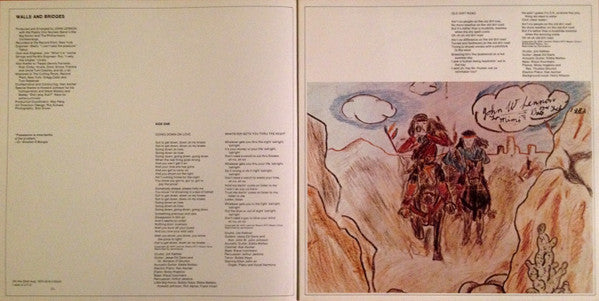 John Lennon - Walls And Bridges = 心の壁、愛の橋 (Vinyl, LP, Album)