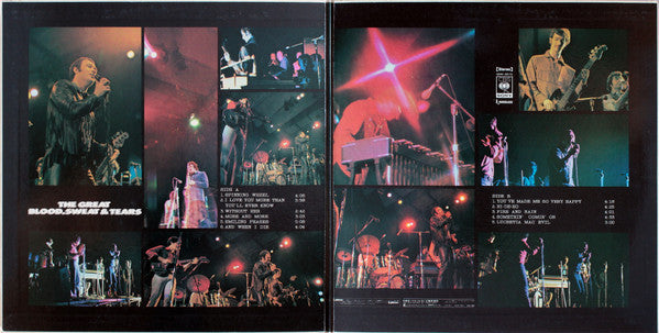 Blood, Sweat And Tears - The Great (Vinyl, LP, Compilation, Stereo)