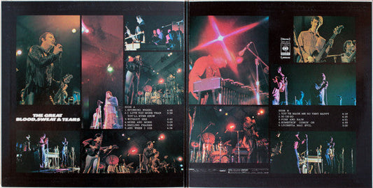 Blood, Sweat And Tears - The Great (Vinyl, LP, Compilation, Stereo) Very Good (VG) / Good (G)
