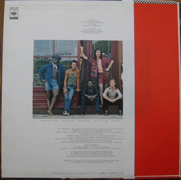 Bruce Springsteen - The Wild, The Innocent & The E Street Shuffle (Vinyl, LP, Album, Reissue) Very Good Plus (VG+) / Very Good (VG)