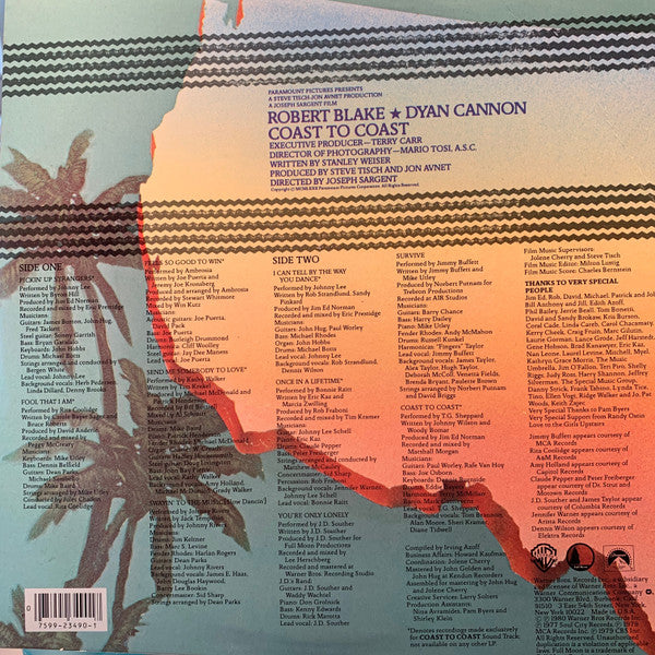 Various - Coast To Coast (Music From The Motion Picture Soundtrack) (Vinyl, LP, Album) Good Plus (G+) / Very Good (VG)