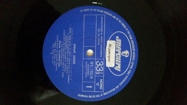 Dinah Washington - Dinah Jams (Vinyl, LP, Album, Mono) Very Good (VG) / Very Good Plus (VG+)