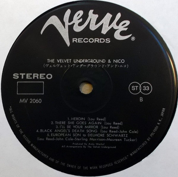 The Velvet Underground - The Velvet Underground & Nico (Vinyl, LP, Album, Reissue, Stereo) Very Good (VG) / Very Good (VG)