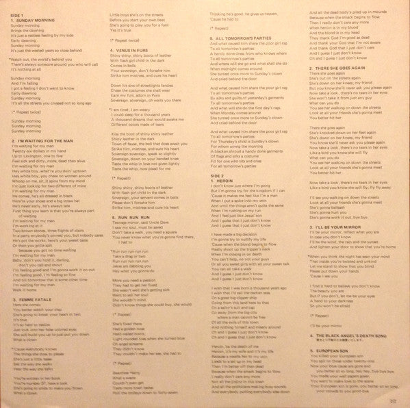 The Velvet Underground - The Velvet Underground & Nico (Vinyl, LP, Album, Reissue, Stereo) Near Mint (NM or M-) / Very Good (VG)