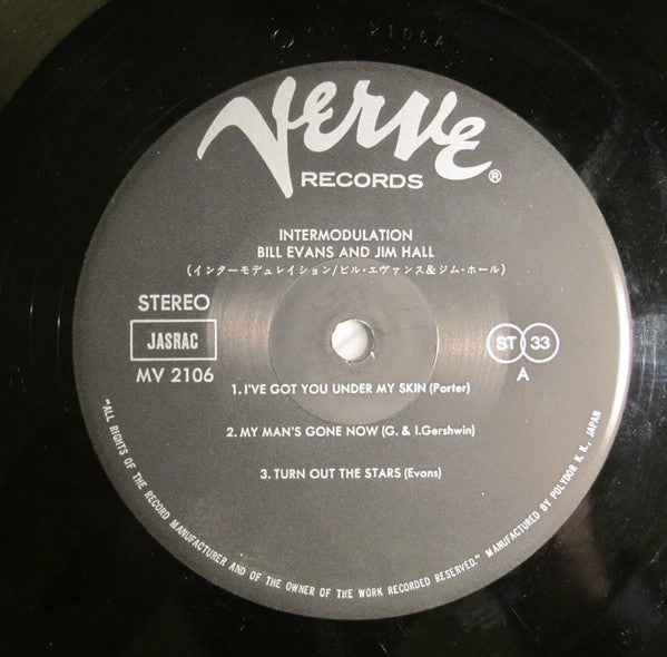 Bill Evans - Intermodulation (Vinyl, LP, Album, Reissue, Stereo) Very Good (VG) / Poor (P)