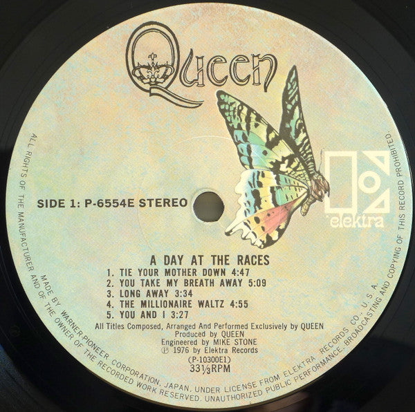 Queen - A Day At The Races = 華麗なるレース (Vinyl, LP, Album, Reissue)