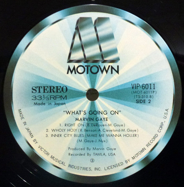 Marvin Gaye - What's Going On (Vinyl, LP, Album, Reissue)