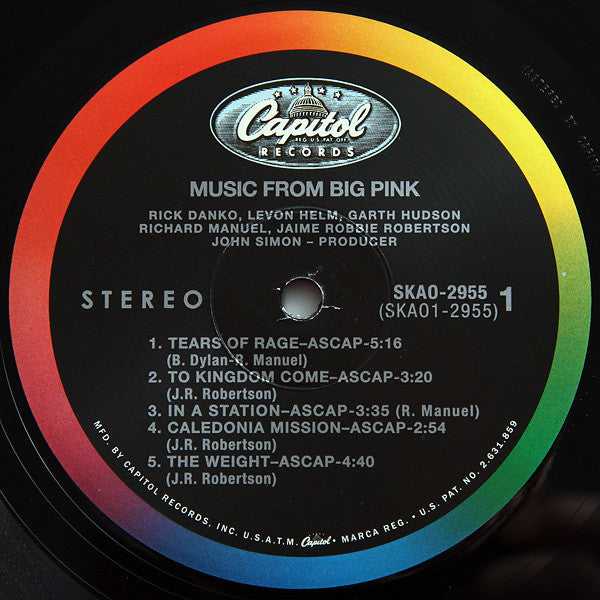 The Band - Music From Big Pink (Vinyl, LP, Album, Limited Edition, Reissue, Stereo) Very Good Plus (VG+) / Near Mint (NM or M-)