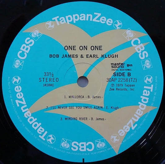 Bob James - One On One (Vinyl, LP, Album, Reissue) Very Good Plus (VG+) / Very Good Plus (VG+)