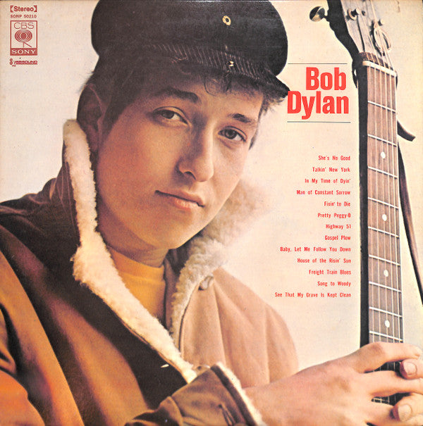 Bob Dylan - Bob Dylan (Vinyl, LP, Album, Reissue, Stereo) Very Good Plus (VG+) / Very Good (VG)
