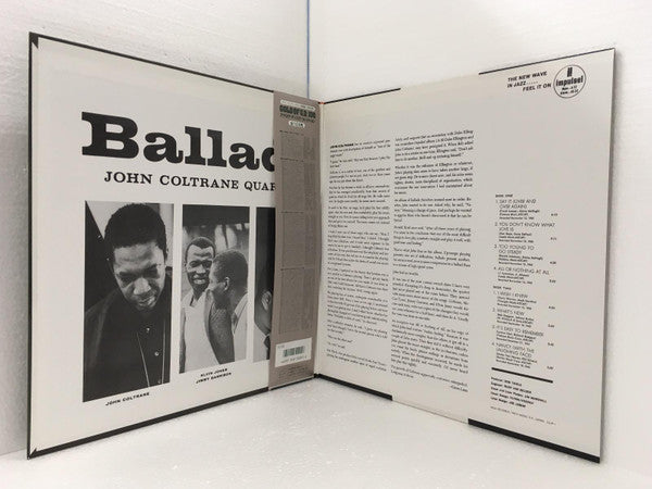 The John Coltrane Quartet - Ballads (Vinyl, LP, Album, Reissue, Stereo) Near Mint (NM or M-) / Near Mint (NM or M-)