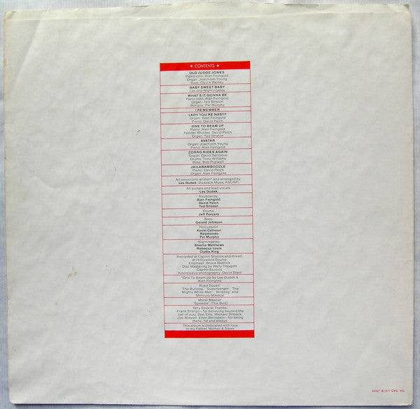Les Dudek - Say No More (Vinyl, LP, Album, Stereo) Good Plus (G+) / Good Plus (G+)