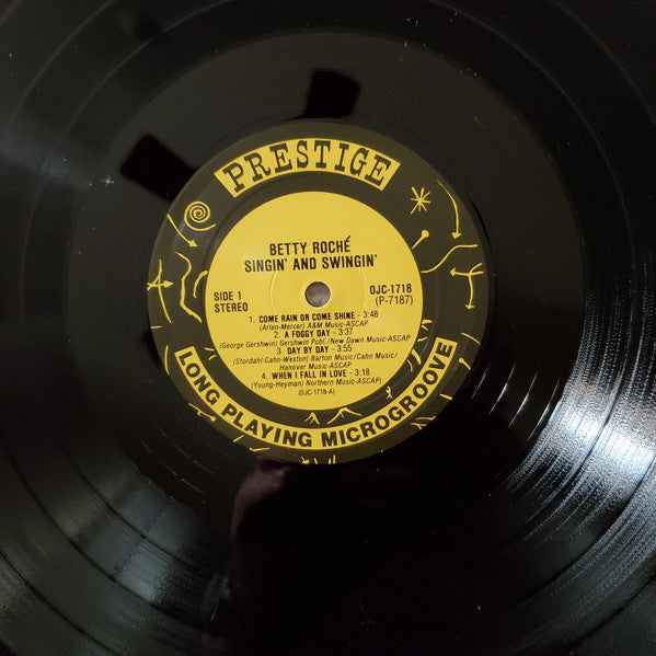 Betty Roché - Singin' & Swingin' (Vinyl, LP, Album, Limited Edition, Reissue, Remastered, Stereo) Good Plus (G+) / Very Good (VG)
