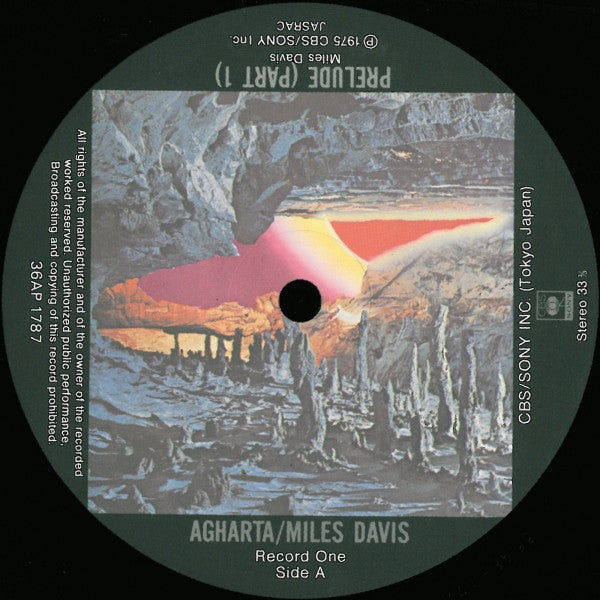 Miles Davis - Agharta (Vinyl, LP, Album, Reissue)