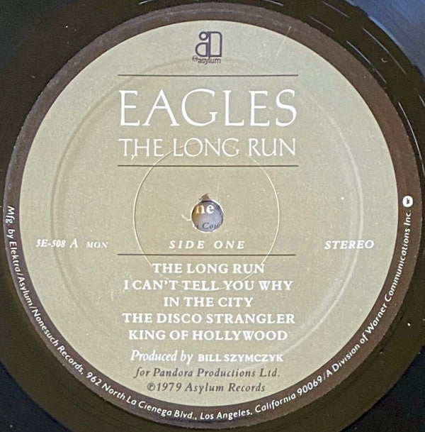 Eagles - The Long Run (Vinyl, LP, Album, Stereo) Very Good Plus (VG+) / Good Plus (G+)