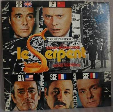Ennio Morricone - エスピオナージ = Le Serpent (Vinyl, LP, Album) Near Mint (NM or M-) / Very Good Plus (VG+)