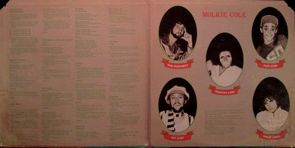 Molkie Cole - Molkie Cole (Vinyl, LP, Album) Very Good Plus (VG+) / Very Good (VG)