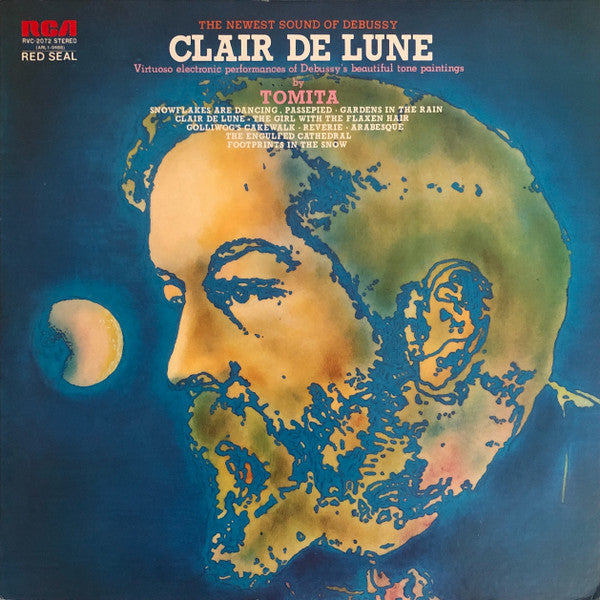 Tomita - Clair De Lune (Vinyl, LP, Album, Reissue) Good Plus (G+) / Very Good Plus (VG+)