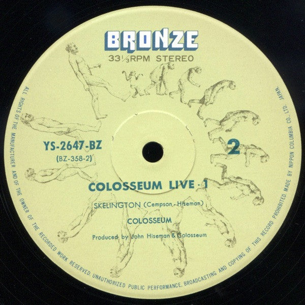 Colosseum - Colosseum Live (2xVinyl, LP, Album) Very Good Plus (VG+) / Very Good Plus (VG+)