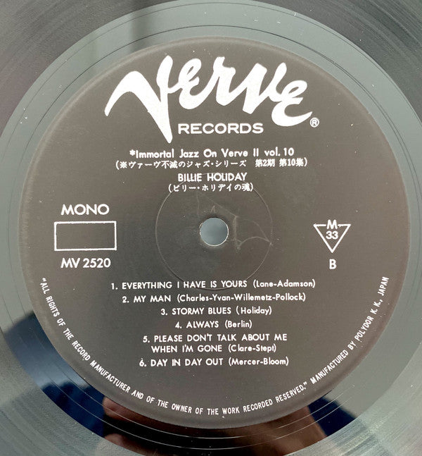 Billie Holiday - At Jazz At The Philharmonic (Vinyl, LP, Album, Rei...