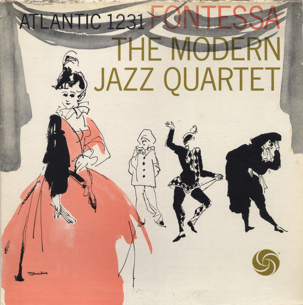 The Modern Jazz Quartet - Fontessa (Vinyl, LP, Album, Reissue, Repress, Stereo) Very Good Plus (VG+) / Very Good (VG)