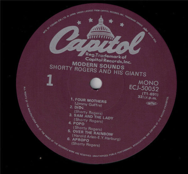 Gene Norman - Modern Sounds (Vinyl, LP, Compilation, Reissue, Mono) Very Good Plus (VG+) / Very Good Plus (VG+)