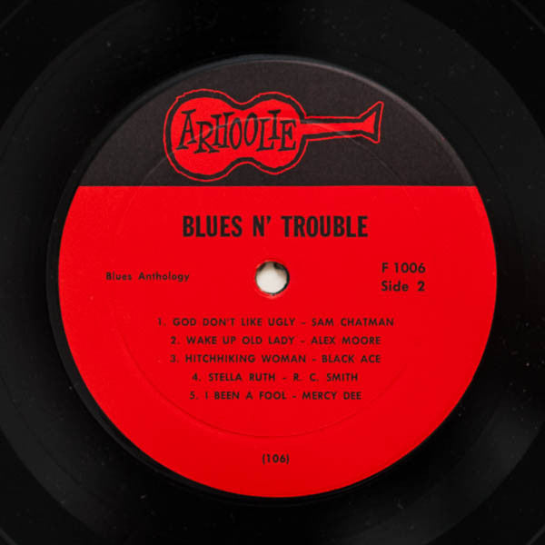 Various - Blues 'N Trouble (Vinyl, LP, Album, Reissue, Mono) Good Plus (G+) / Very Good (VG)