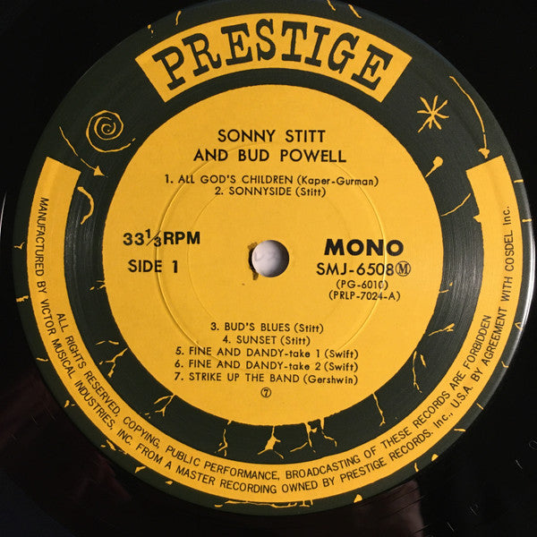 Sonny Stitt - Sonny Stitt / Bud Powell / J.J. Johnson (Vinyl, LP, A...