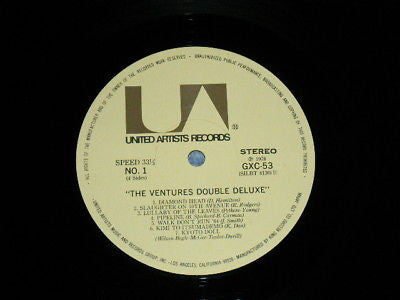 The Ventures - Double Deluxe (2xVinyl, LP, Compilation) Very Good (VG) / Very Good (VG)