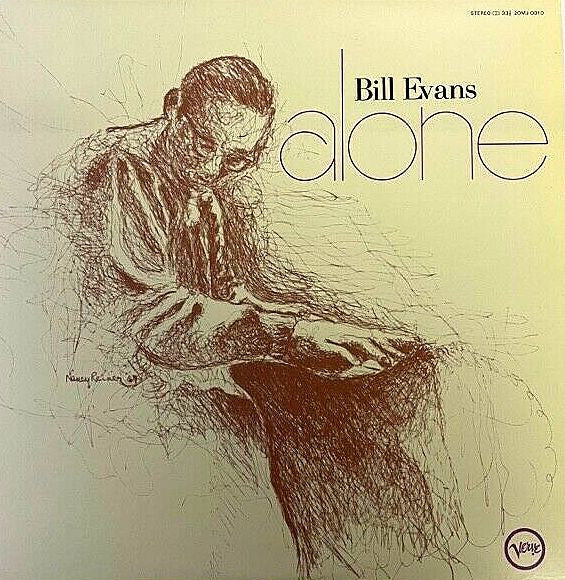 Bill Evans - Alone (Vinyl, LP, Album, Reissue) Very Good (VG) / Very Good (VG)