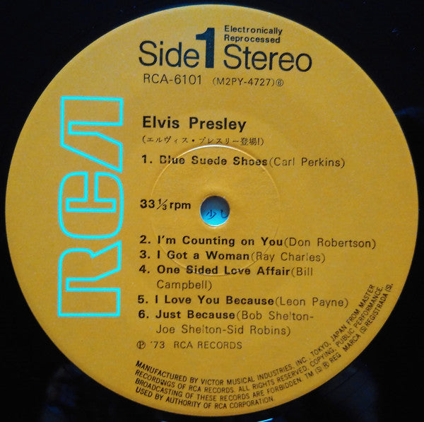 Elvis Presley - Elvis Presley (Vinyl, LP, Album, Stereo, Reissue)