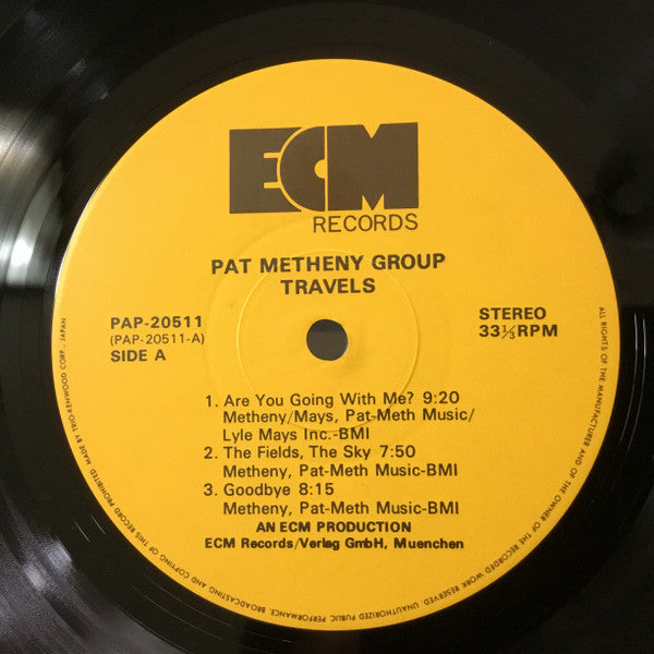 Pat Metheny Group - Travels (Vinyl, LP, Album)