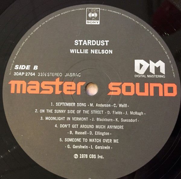 Willie Nelson - Stardust (Vinyl, LP, Album, Reissue) Near Mint (NM or M-) / Very Good Plus (VG+)