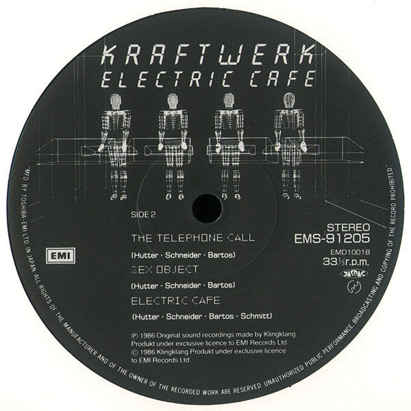 Kraftwerk - Electric Cafe (Vinyl, LP, Album)