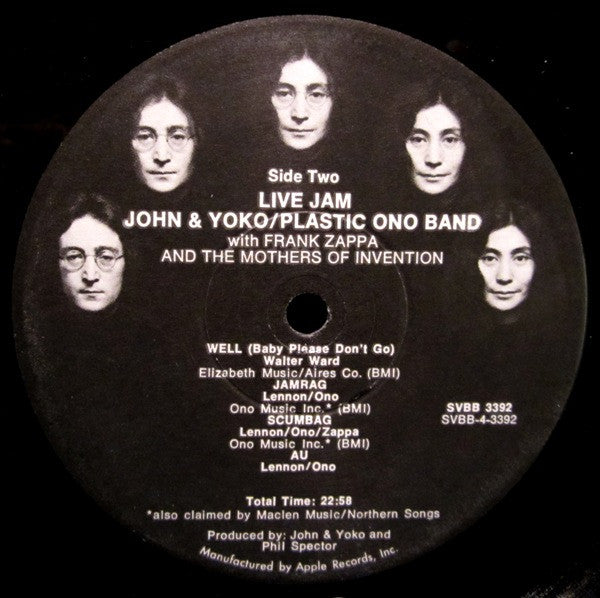 John Lennon & Yoko Ono - Some Time In New York City (2xVinyl, LP, Album) Very Good Plus (VG+) / Good (G)