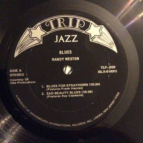 Randy Weston - Blues (Vinyl, LP, Album, Reissue) Very Good (VG) / Very Good (VG)