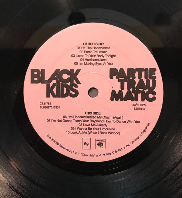 Black Kids - Partie Traumatic (Vinyl, LP, Album) Near Mint (NM or M-) / Near Mint (NM or M-)