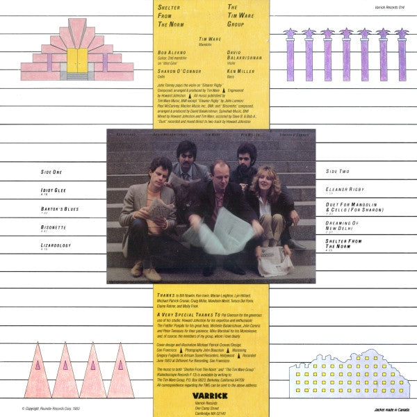 The Tim Ware Group - Shelter From The Norm (Vinyl, LP, Album) Very Good Plus (VG+) / Very Good Plus (VG+)
