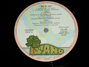 Free - Free At Last (Vinyl, LP, Album, Stereo)