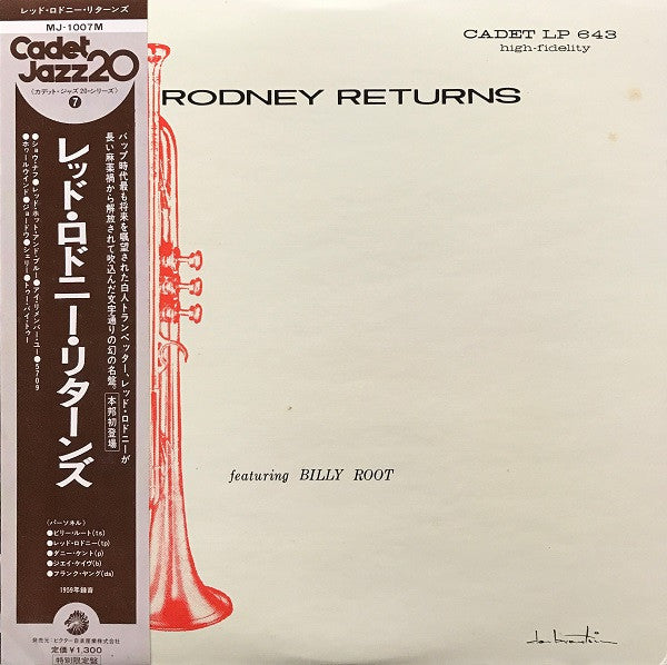 Red Rodney - Red Rodney Returns (Vinyl, LP, Album, Mono) Very Good (VG) / Very Good Plus (VG+)