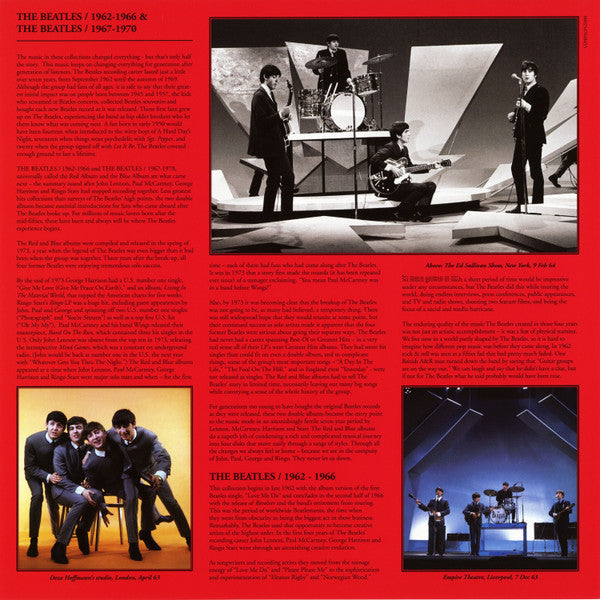 The Beatles - 1962-1966 (2xVinyl, LP, Compilation, Reissue, Remastered) Very Good Plus (VG+) / Very Good Plus (VG+)