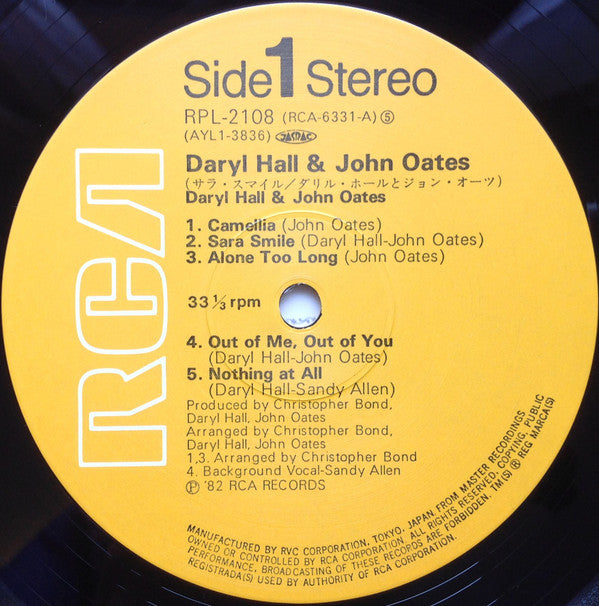 Daryl Hall & John Oates - Daryl Hall & John Oates (Vinyl, LP, Album...