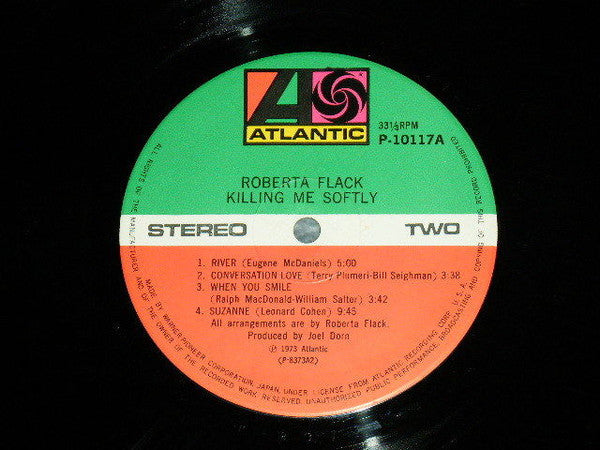 Roberta Flack - Killing Me Softly (Vinyl, LP, Album, Reissue, Stereo)