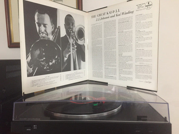 J.J. Johnson - The Great Kai & J. J. (Vinyl, LP, Album, Stereo) Very Good (VG) / Very Good Plus (VG+)
