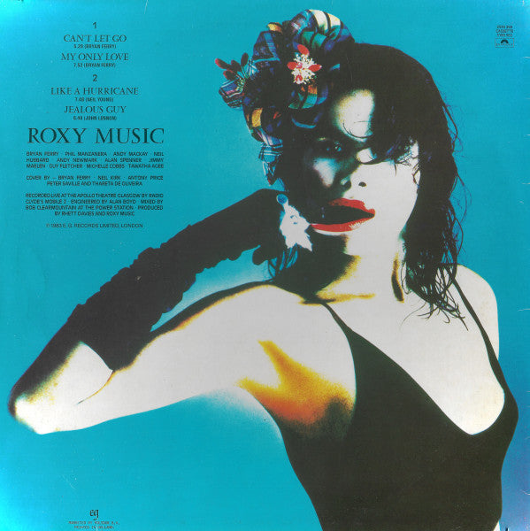 Roxy Music - The High Road (Vinyl, LP, Mini-Album, Stereo) Very Good Plus (VG+) / Very Good (VG)